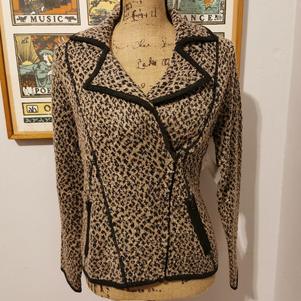 Curio New York Sweater Jacket NWT